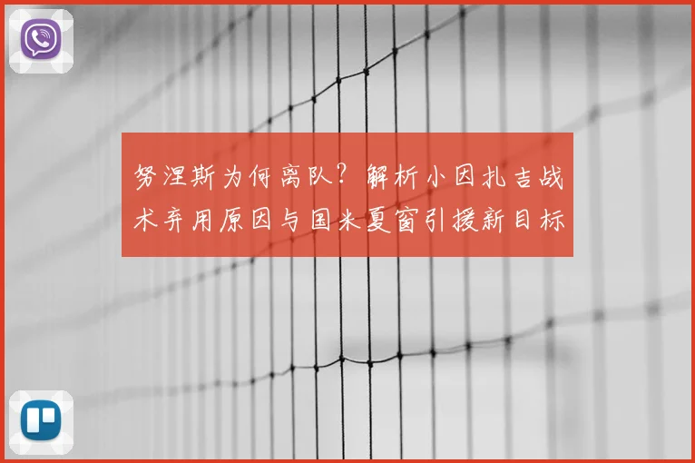 努涅斯为何离队?解析小因扎吉战术弃用原因与国米夏窗引援新目标