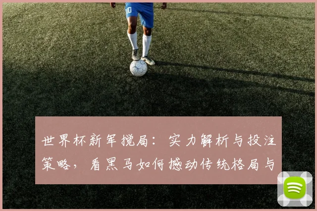 世界杯新军搅局：实力解析与投注策略，看黑马如何撼动传统格局与赔率
